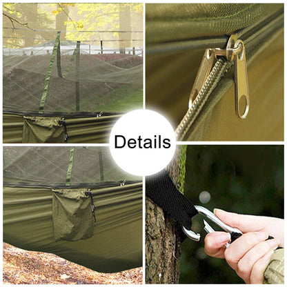 Camping Hammock with Mosquito Net / under Quilt Blanket/ Rainfly Cover Tarp Fall