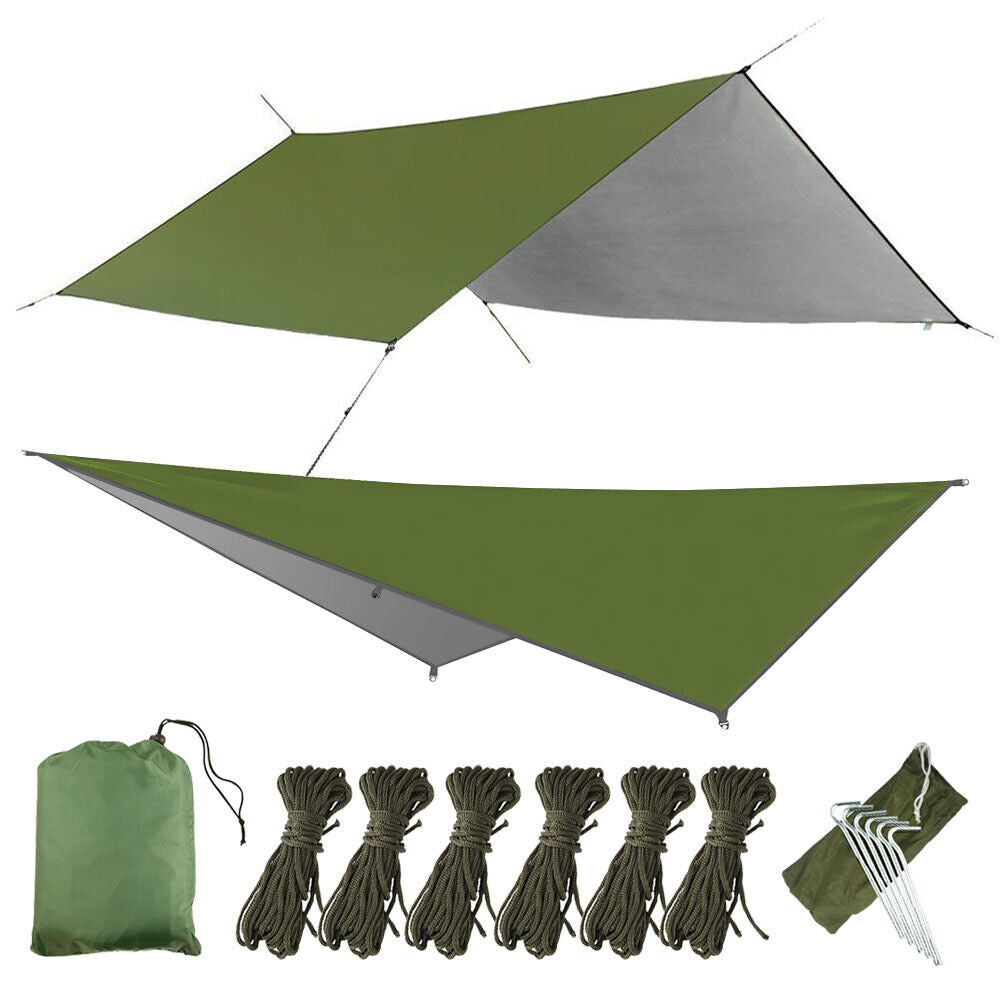 Camping Hammock with Mosquito Net / under Quilt Blanket/ Rainfly Cover Tarp Fall